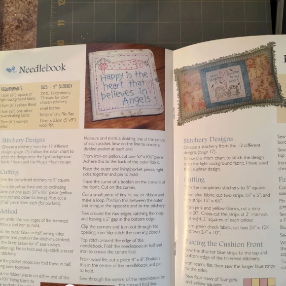 1990's quilt cottagcore pattern crafting book - Picture 3 of 4